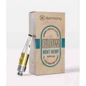 Harmony Flow CBD Cartridge Mint Hemp 500 mg, 0,5 ml