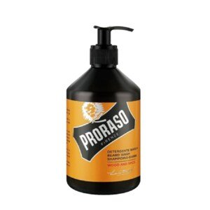 Proraso Beard Wash Wood and Spice - šampon na bradu s vůní cedru a koření 500 ml