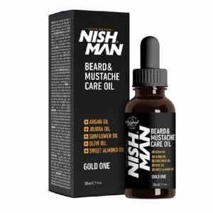 Nishman Beard & Moustache Care Oil - olej na bradu, 30 ml