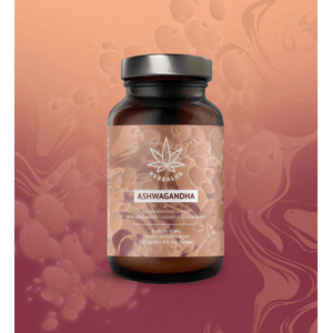 Herbalus ASHWAGANDHA, standardizovaný 10% extrakt, 120 kapslí