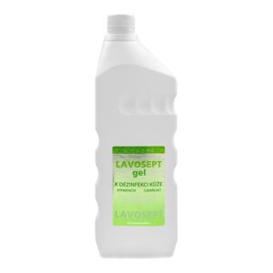 Amoene Lavosept® - dezinfekce na kůži - gel 500 ml - aroma citrón, náhradní náplň, průhledná