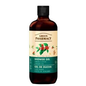 Green Pharmacy Shower Gel Green Coffee ● Ginger Oil - sprchový gel s obsahem zelené kávy a zázvorového oleje, 500 ml