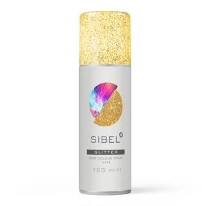 Sibel 1 Day Hair Color Spray - 1 denní spreje - pastelové, glitrové, barevné, 125 ml GLITTER GOLD - glitrová zlatá