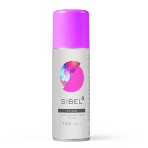 Sibel 1 Day Hair Color Spray - 1 denní spreje - pastelové, glitrové, barevné, 125 ml FLUO PURPLE (mauve) - "svítivý" fialový