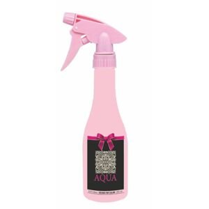 Comair Pink Bottle Aqua 7001354 - růžový rozprašovač "láhev od šampaňského", 280 ml