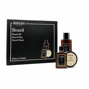 Noberu Of Sweden No104 Tobacco Vanilla Beard Kit - set pro péči o bradu (DIS23-BEARDONE-TV)