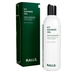 RALLS. Icy Shower Gel - chladivý sprchový gel, 200 ml