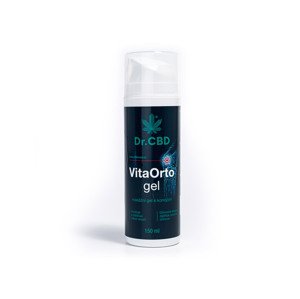 Dr.CBD VitaOrto gel masážní s konopím CBD, 150 ml