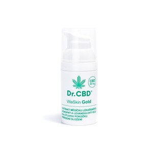 Dr.CBD VitaSkin Gold Vyživující konopný balzám, 30 ml