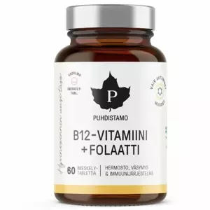 Puhdistamo Vitamin B12 Folate 60 pastilek