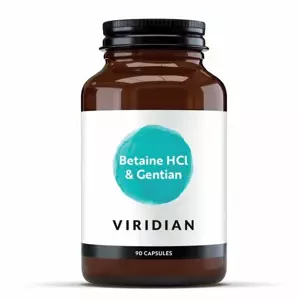 Viridian Betaine HCL + Gentian 90 cps