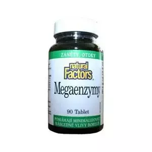 Natural factors Megaenzymy 90 tbl